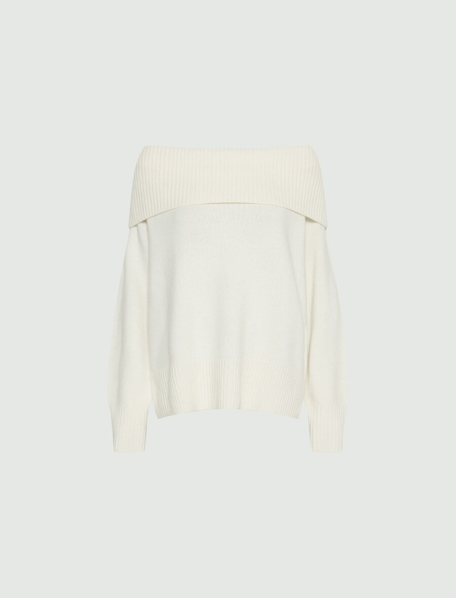 superfeiner merinopullover - creme