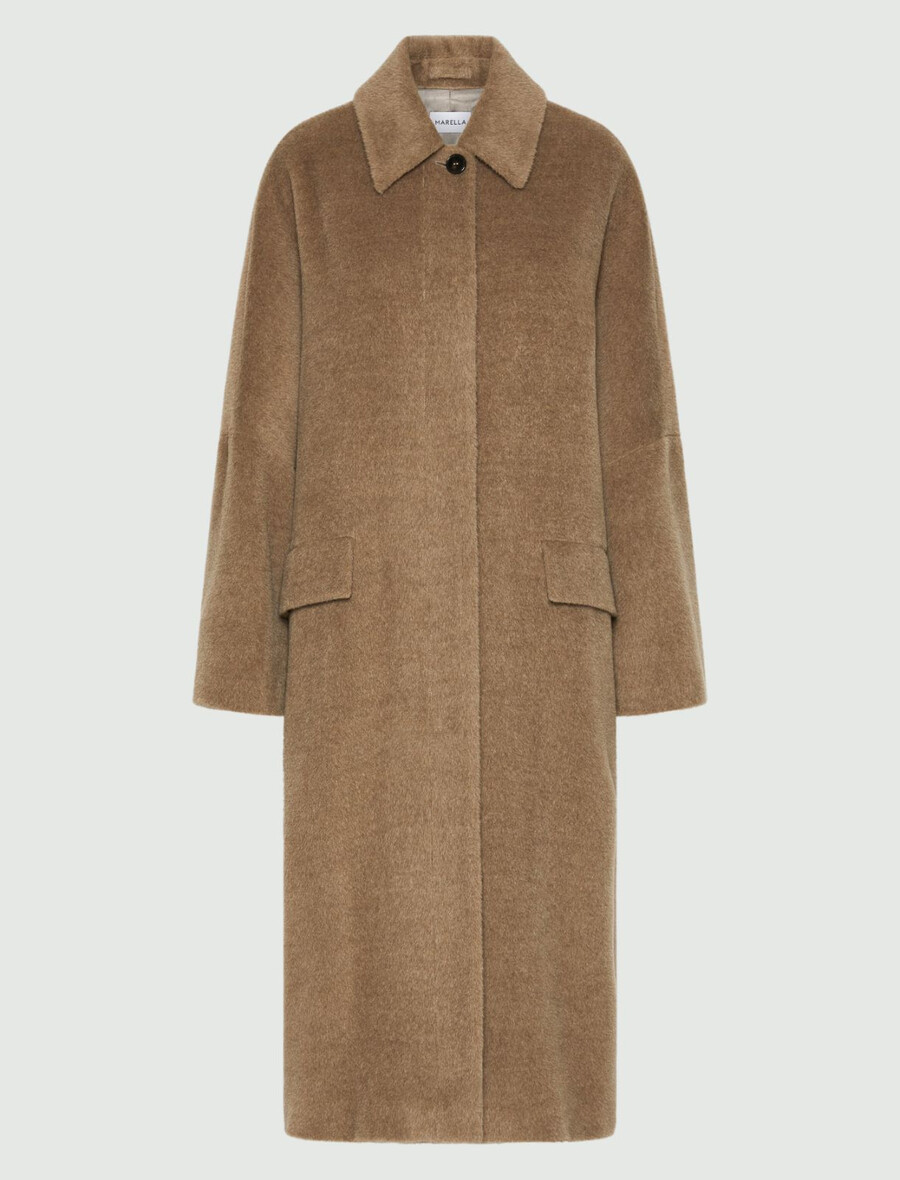 oversized alpakamantel - turtledove