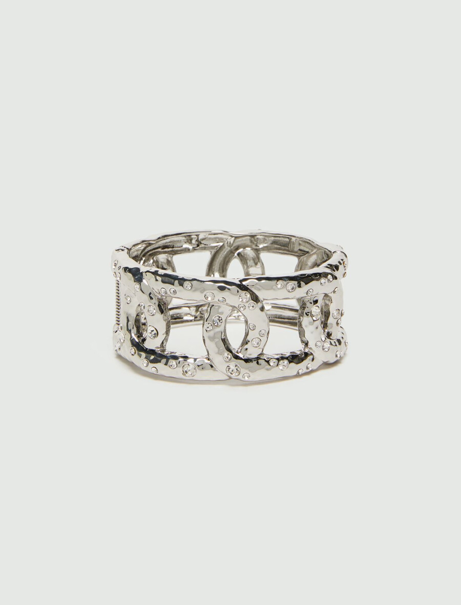 mikro-strass-armreif - crystal