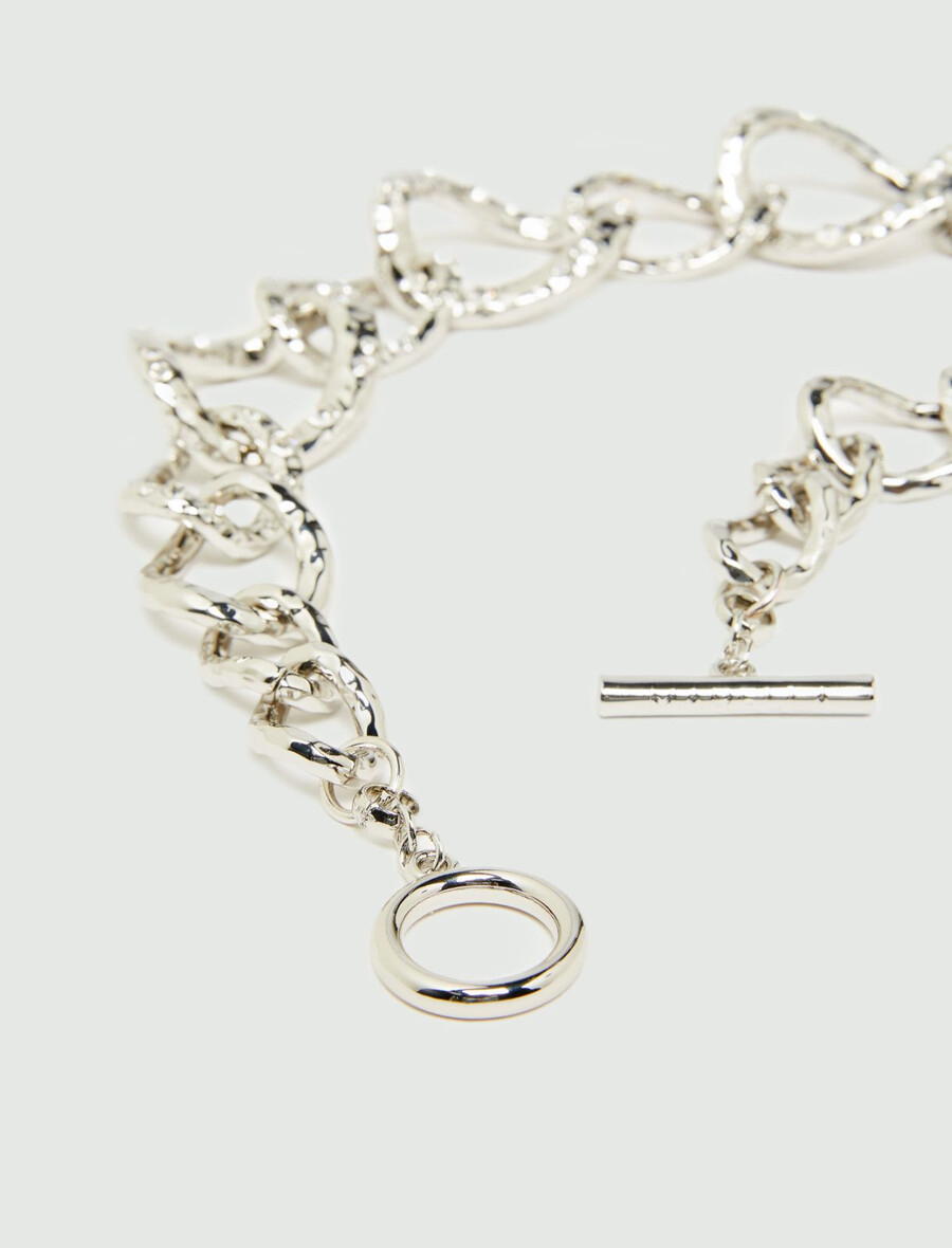halskette mit mikro-strasssteinen - crystal