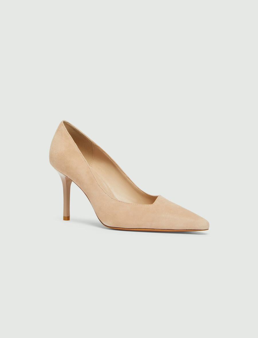 wildleder-pumps - nudo