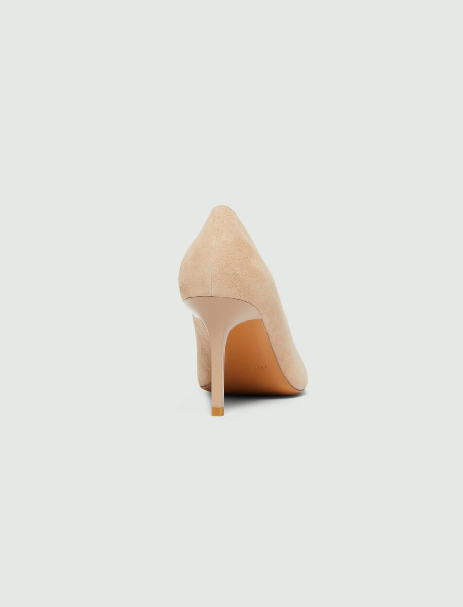 wildleder-pumps - nudo