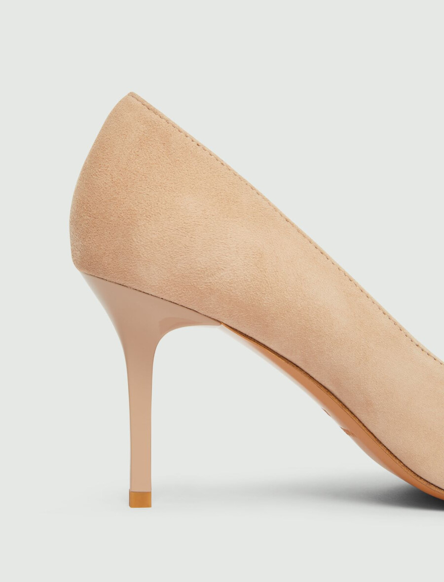 wildleder-pumps - nudo