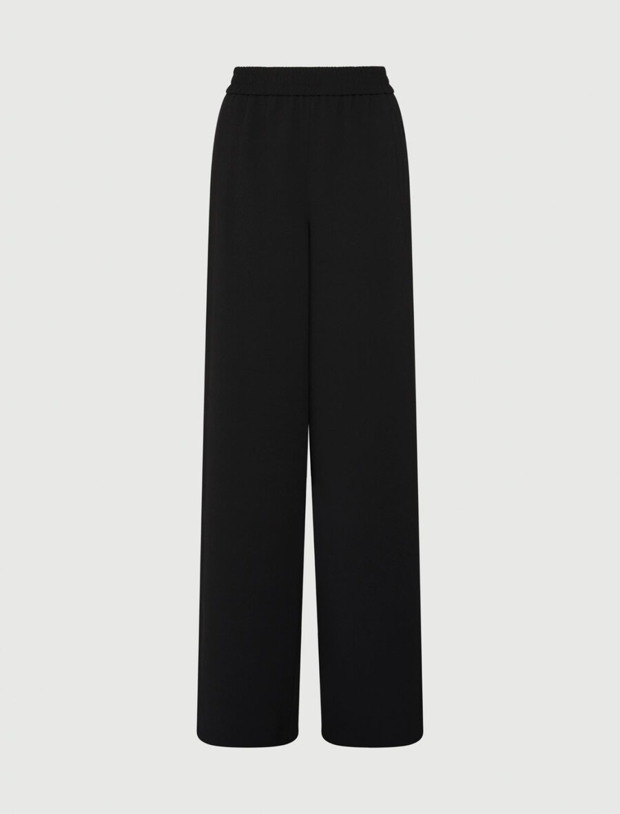 envers satinhose - schwarz