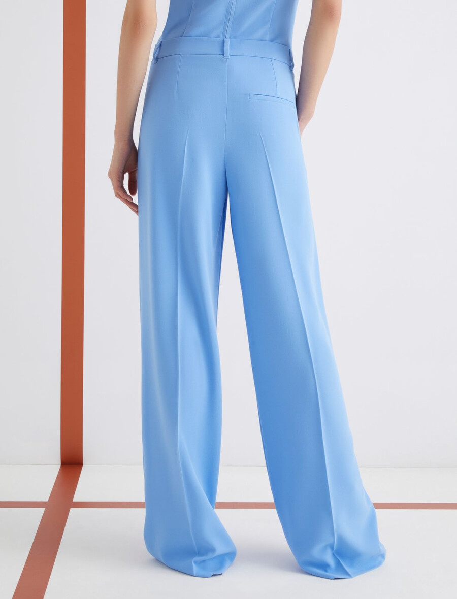 envers satinhose - hellblau