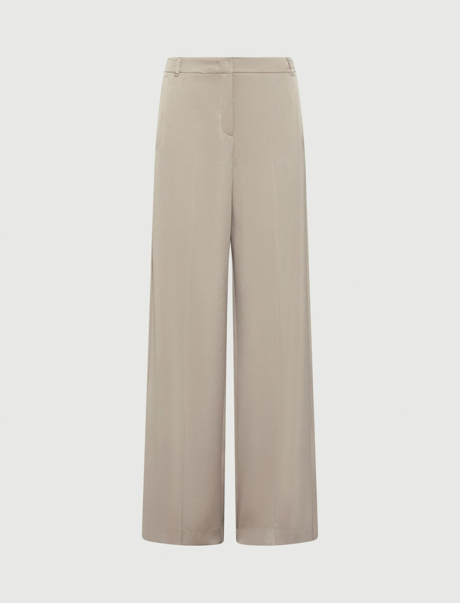 satinhose - natur
