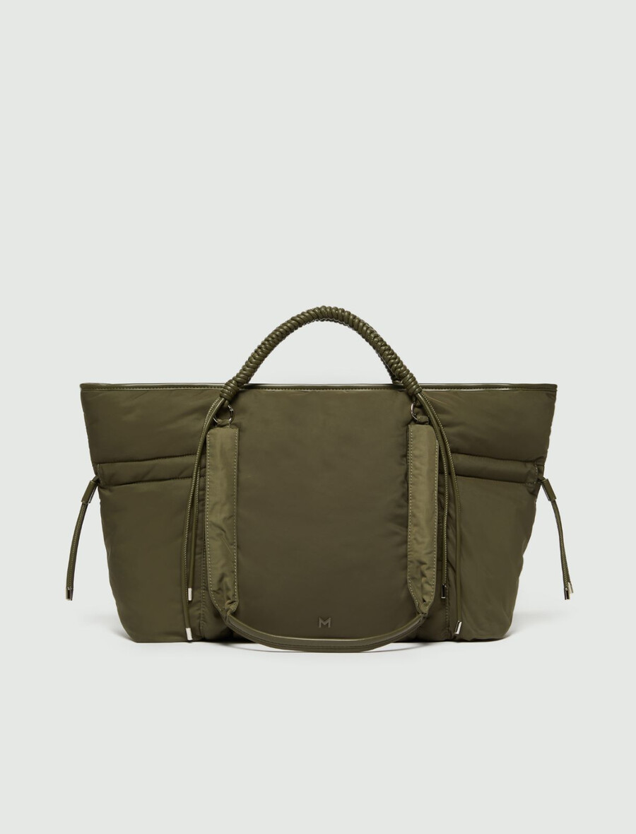 wochenendtasche mit zwei tragegriffen – olivgrÜn