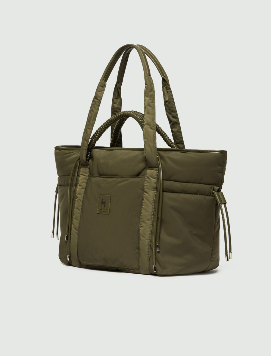 wochenendtasche mit zwei tragegriffen – olivgrÜn