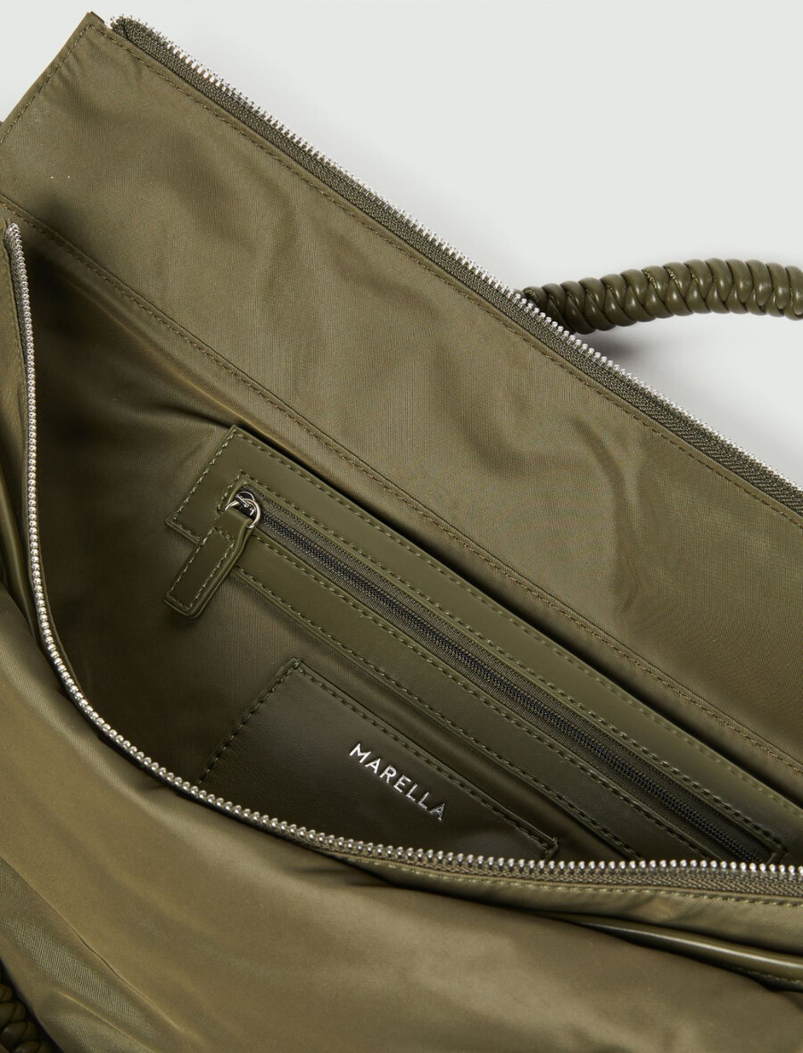 wochenendtasche mit zwei tragegriffen – olivgrÜn