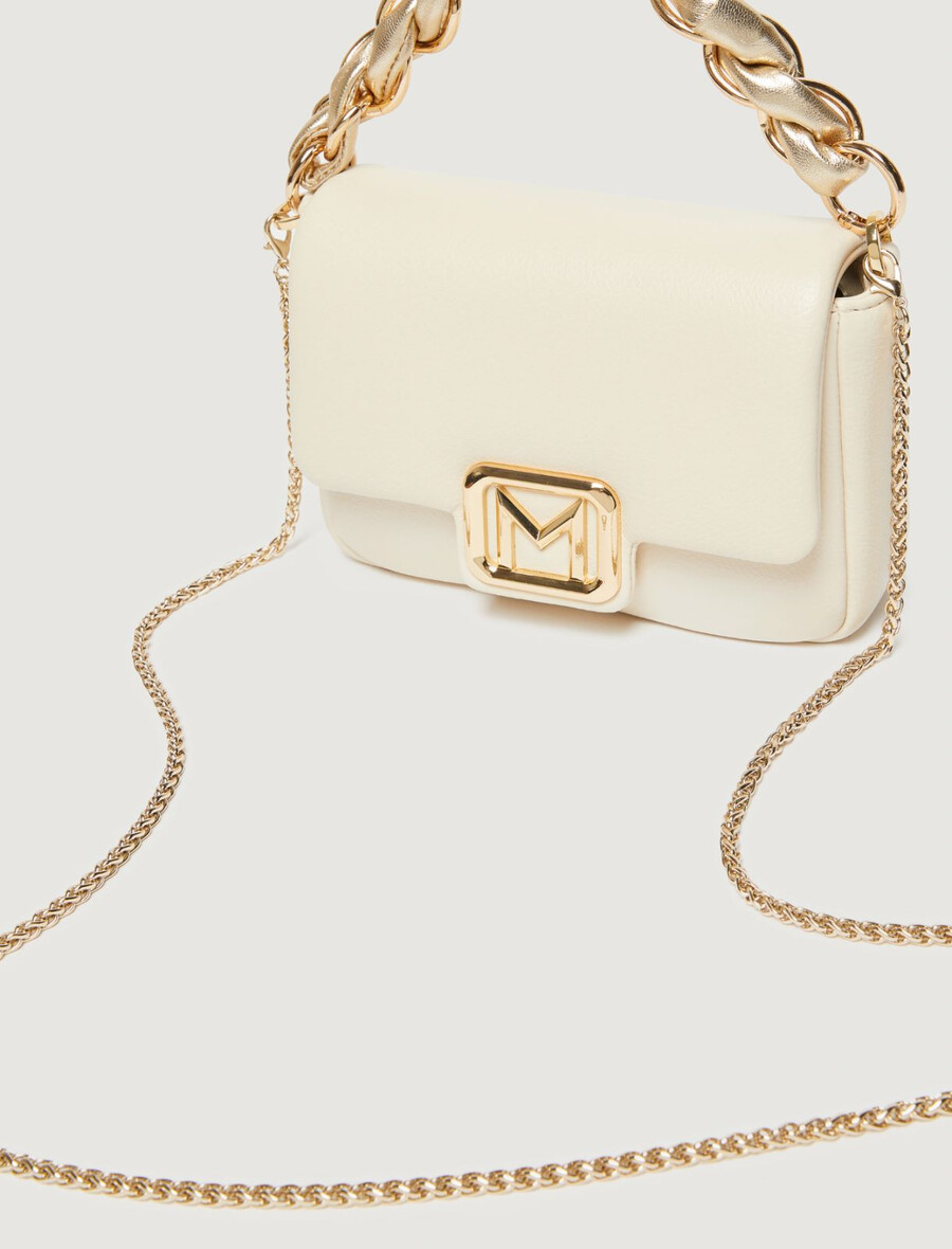 le muse kleine gepolsterte tasche - weiss
