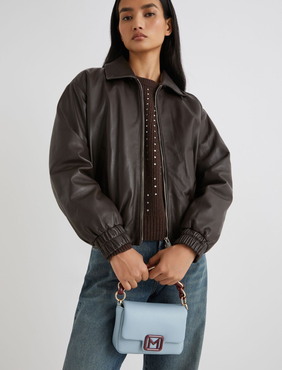 le muse kleine gepolsterte tasche - hellblau