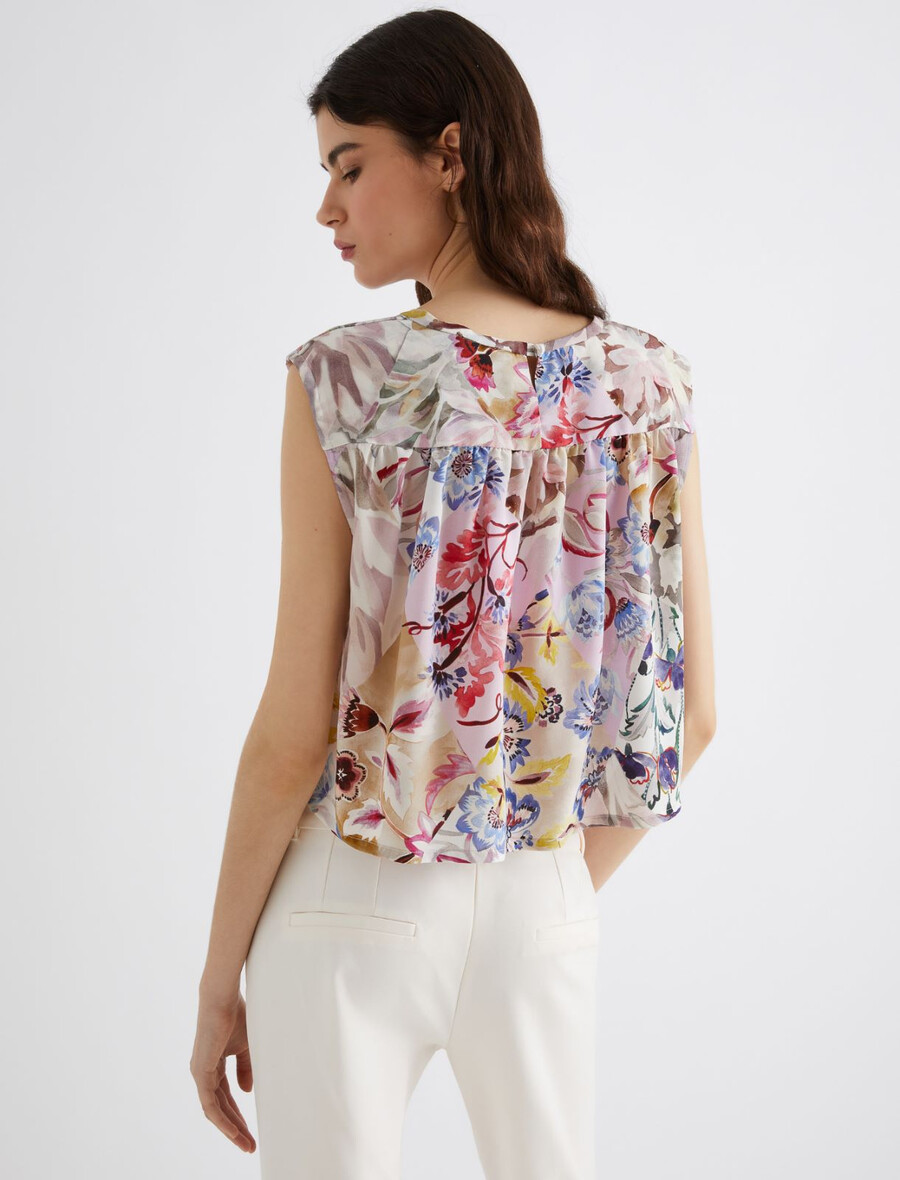 seiden-crop-top – pink