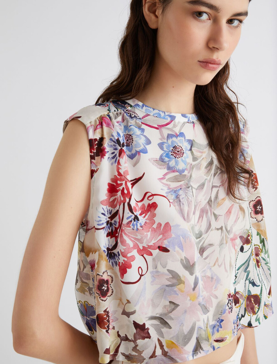 seiden-crop-top – pink